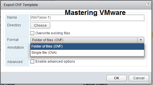 deploy ovf vmware exsi 5.5