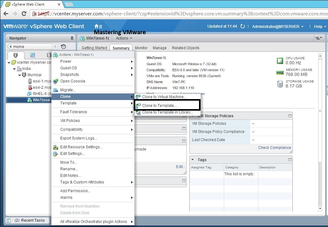 vmware esxi 6.7 clone vm command line