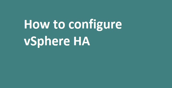 vSphere-ha-0