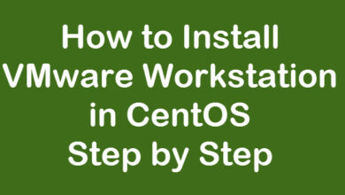 install vmware workstation on linux