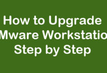 upgrade VMware Workstation