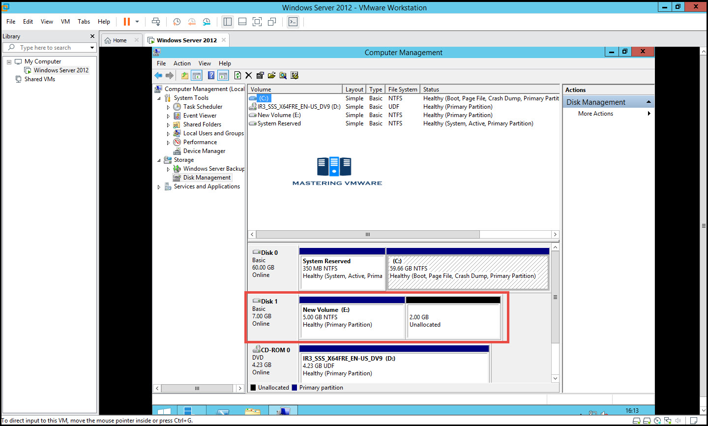 Extend Disk of VM in VMware Workstation Mastering VMware