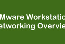 vmware workstation networking