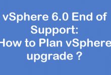 vSphere Upgrade Plan