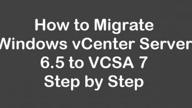 migrate windows vcenter 6.5 to vcsa 7