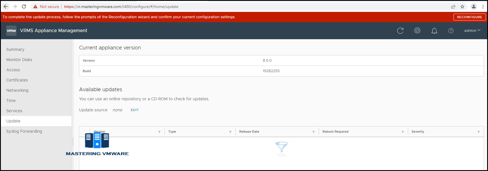 upgrade vsphere replication