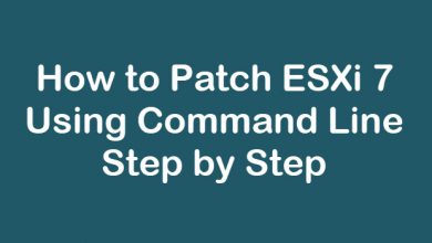 Patch-ESXi-7-U3f-0